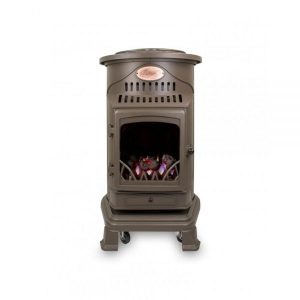 Provence portable gas heater honey brown